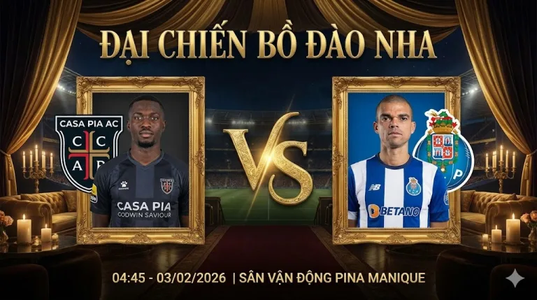 Nhận định Casa Pia vs FC Porto