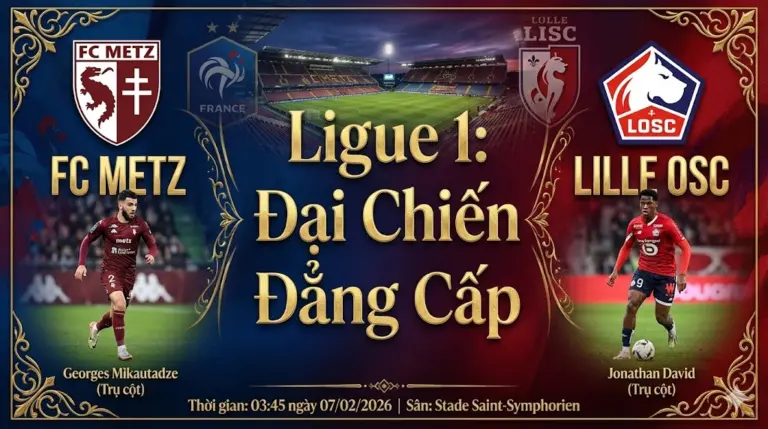 Nhận định Ligue 1 Metz vs Lille