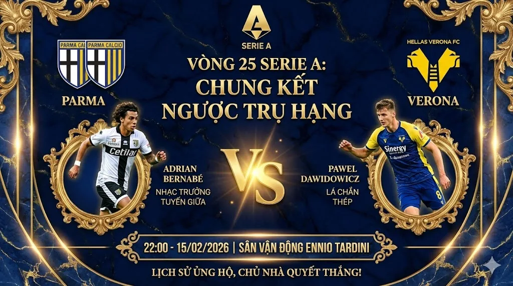 Nhận định Serie A Parma vs Verona