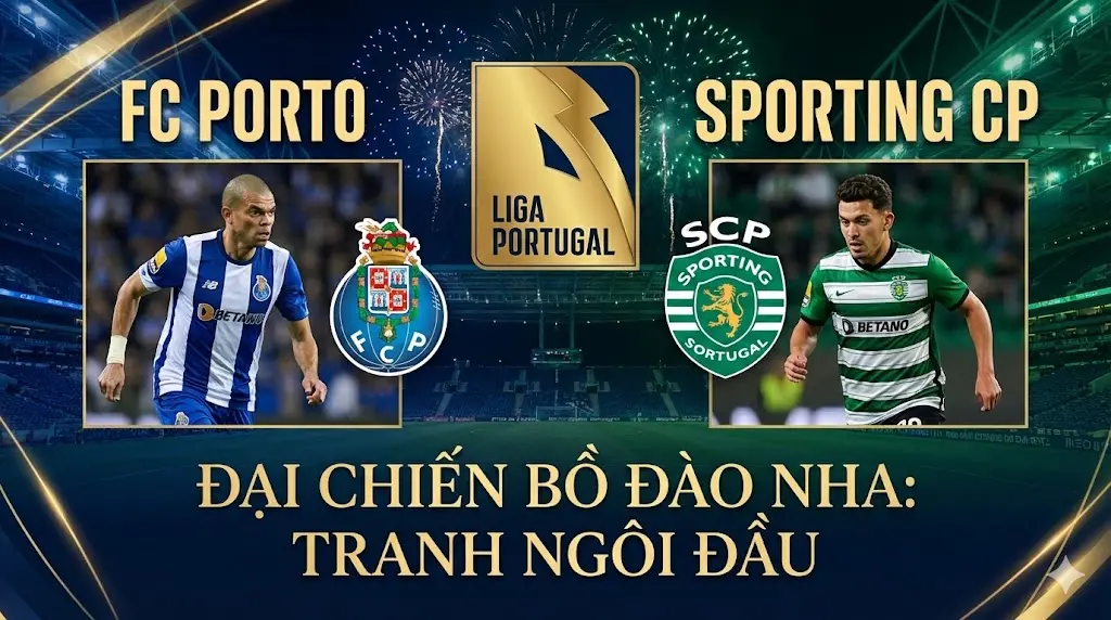 Soi Kèo Bồ Đào Nha Porto vs Sporting Lisbon