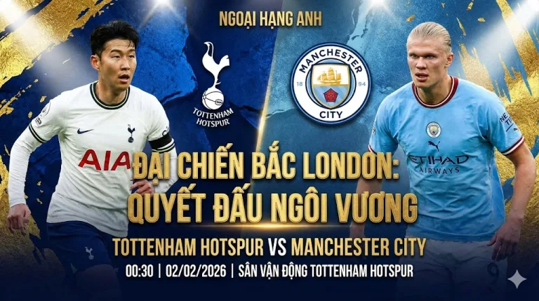 Soi kèo Ngoại hạng Anh Tottenham vs Man City Man Xanh quyết thắng đua vô địch