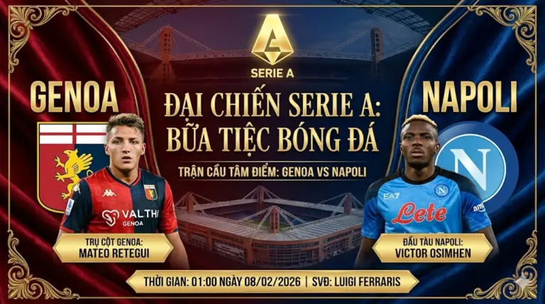 Soi kèo Serie A Genoa vs Napoli