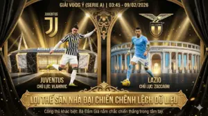 Soi kèo Serie A Juventus vs Lazio: Chênh lệch công thủ quá lớn, Bà Đầm Già nắm lợi thế sân nhà